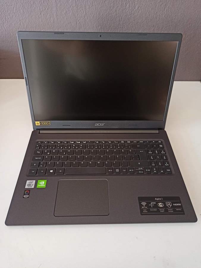 ACER ASPIRE 3 A315-57G SIFIR KUTULU I7-1065G7 - 12GB DDR4 - 2 GB MX330