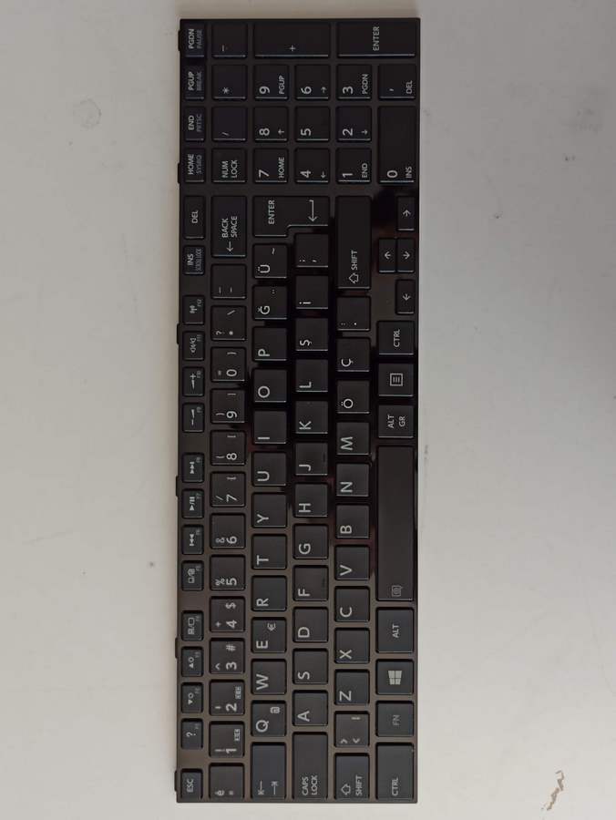 @ORIGINAL TOSHIBA C855 KLAVYE C850 KLAVYE MP-11B56DN-528B
