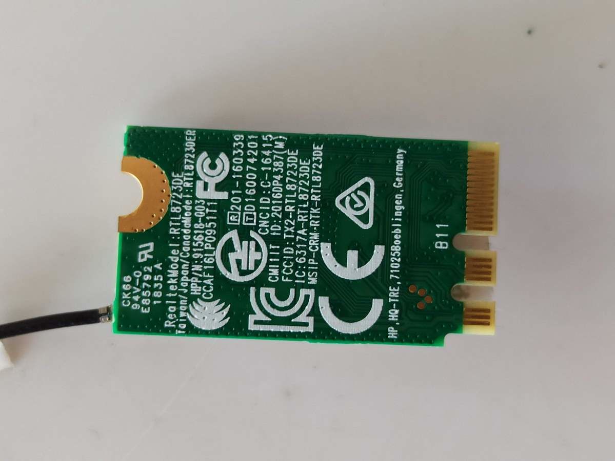 @ORIGINAL Hp 15-ra013nt WIRELESS KART RTL8723DE 927230-855