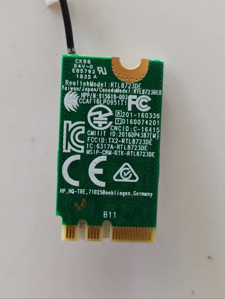 @ORIGINAL Hp 15-ra013nt WIRELESS KART RTL8723DE 927230-855