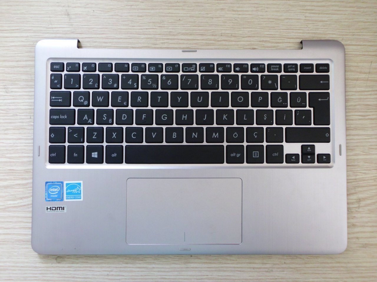 @ORIGINAL Asus TP200S ÜST KASA E205 ÜST KASA E205SA Üst Kasa & Klavye
