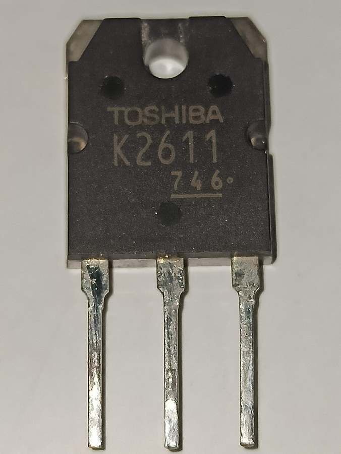 Toshiba K2611 2SK2611 Mosfet Transistör TO-3PN