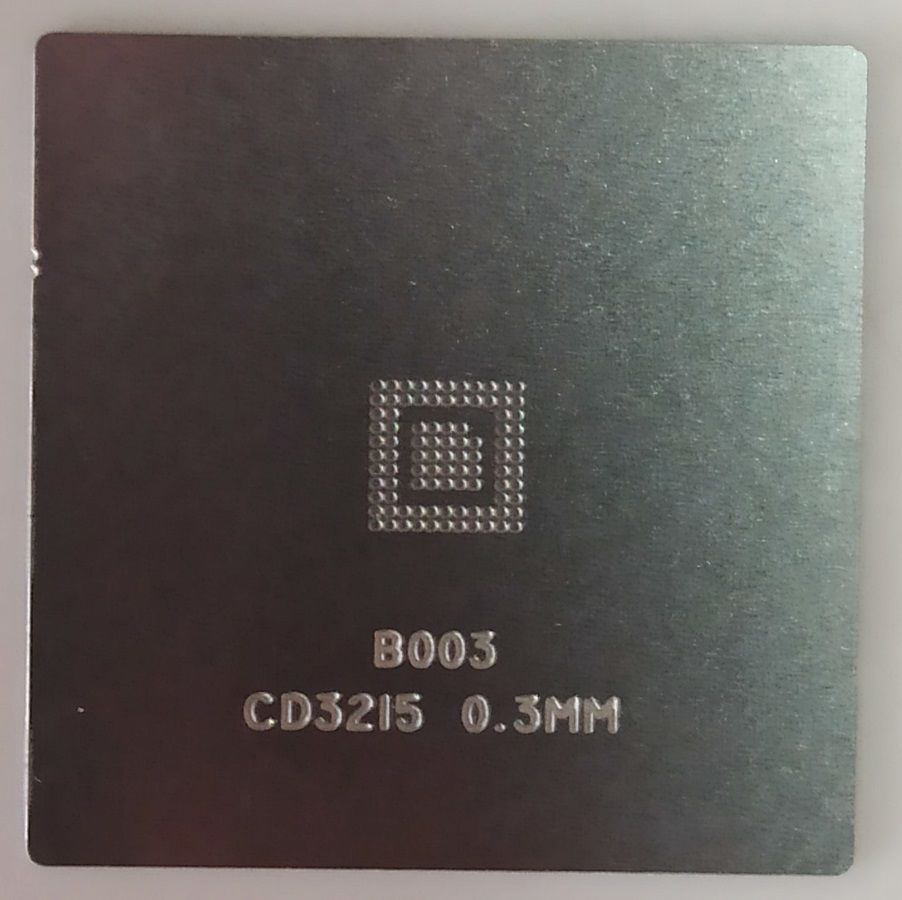 Doğrudan ısıtma CD3215C00 CD3215COO CD3215C00Z CD3215C00ZQZR Kalıp Stencil