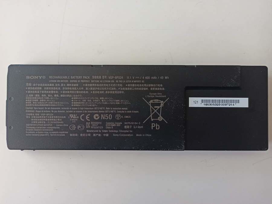 @ORIGINAL SONY VPCSB4Z9E BATARYA PCG-4121DM BATARYA VGP-BPS24