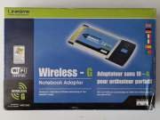Cisco-Linksys WPC54G Wireless-G Notebook Adapter