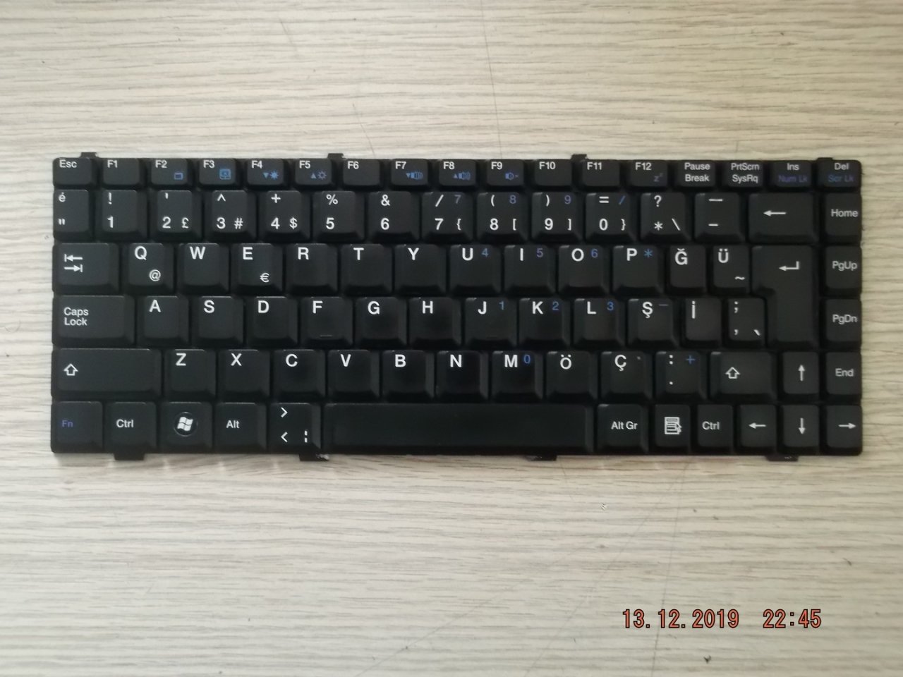 @ORIGINAL MSI VR201 KLAVYE MS-1217 KLAVYE MS-13131 KLAVYE MP-06836TQ-3591