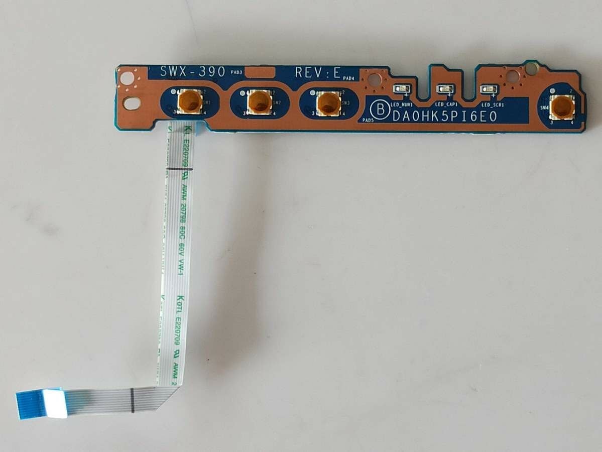 @ORIGINAL SONY SVE151G17M TETİK SVE1513U1ESI TETİK SWX-390 DA0HK5PI6E0