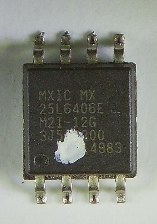 MX25L6406E MX25L6406EM2I-12G 25L6406E Bios Chipset