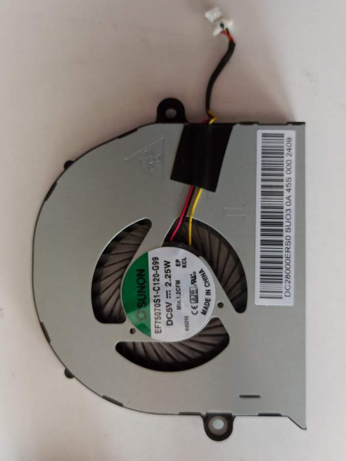 @ORIGINAL ACER E5-521 FAN EF75070S1-C120-G99 DC28000ERS0