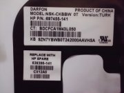 @ORIGINAL DV6-7200et KLAVYE DV6 7000 KLAVYE NSK-CKBBW 697455-141 682097-001