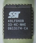 49LF040B SST49LF040B-33-4C-NHE Bios Chipset