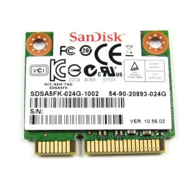 Sandisk SDSA5FK-024G-1002 - 24GB MSATA SSD