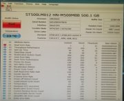 Arızalı Harddisk Samsung ST500LM012 HN-M500MBBD1 M8 REV.06 R00