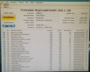 Arızalı HDD 500GB Toshiba MQ01ABF050M AAA BB10/AM0P1A G003235C