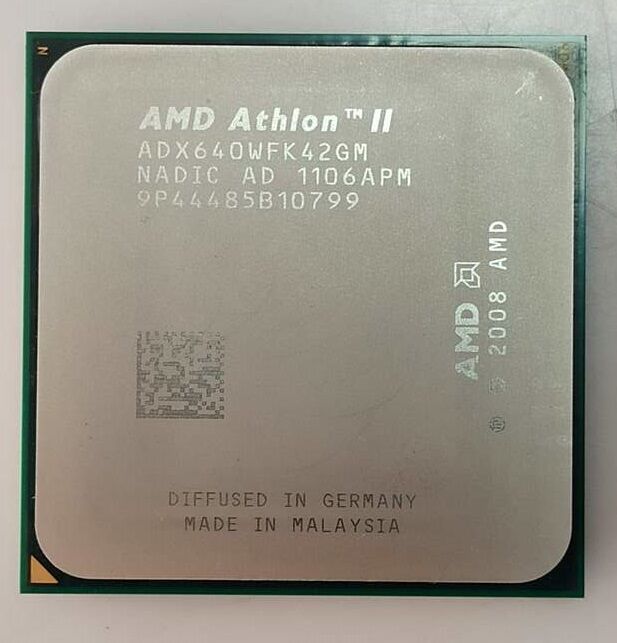 AMD Athlon II X4 640 3.0GHz Quad-Core ADX640WFK42GM Socket AM3
