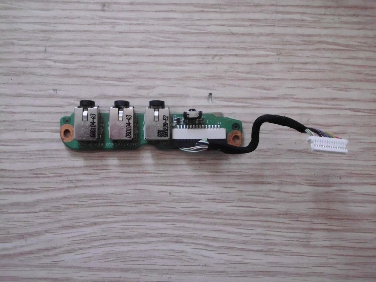 @ORIGINAL DV6000 dv6755et dv6700 AUDIO BOARD DV6500 DV6640et DA0AT3AB8D0