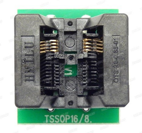 Tssop8 to Dip8 Programlayıcı Adaptör  Tssop16/8