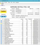 Arızalı Harddisk 750GB Samsung HD753LJ BF41-00206B R00