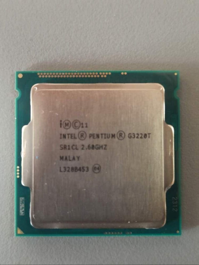 Intel Pentium G3220T 3M Cache 2.60 GHz İşlemci SR1CL