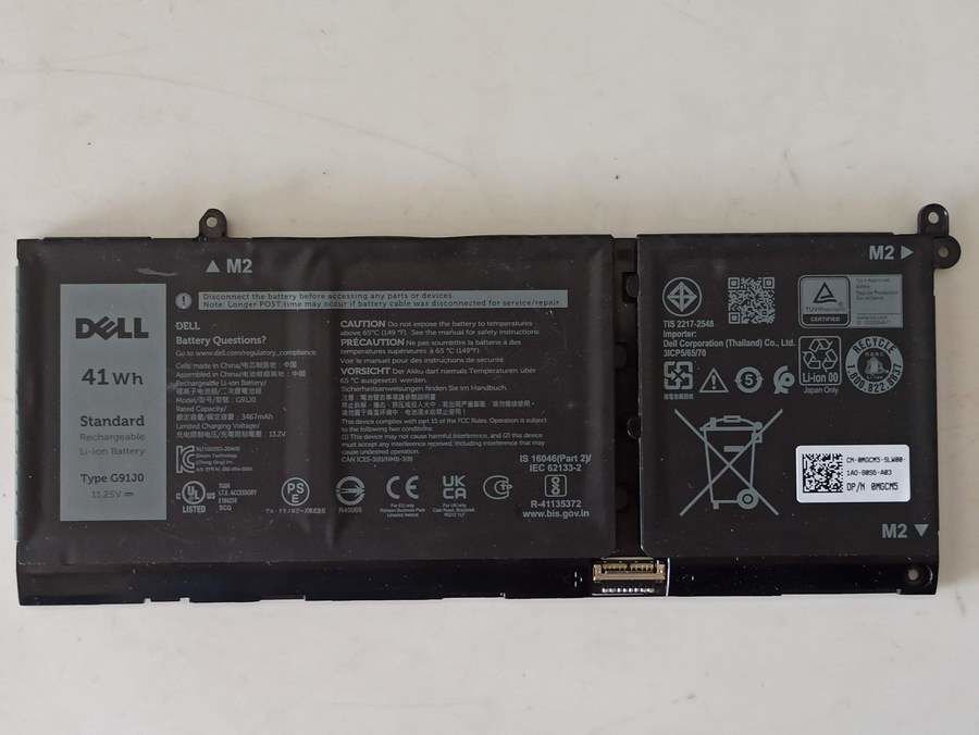 @ORIGINAL DELL INSPIRON 15 3511 BATARYA P112F G91J0 41Wh