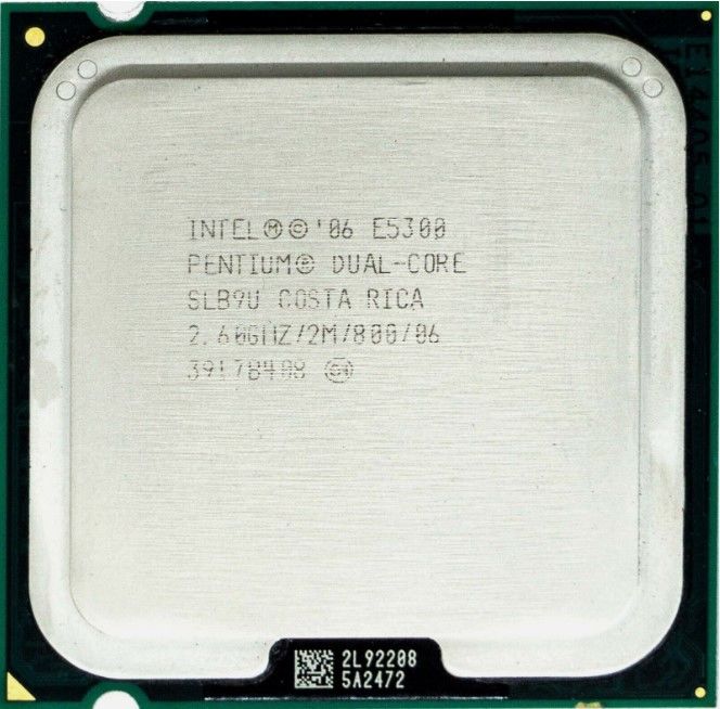 Intel Pentium E5300 2.60 GHz işlemci SLB9U SLGTL