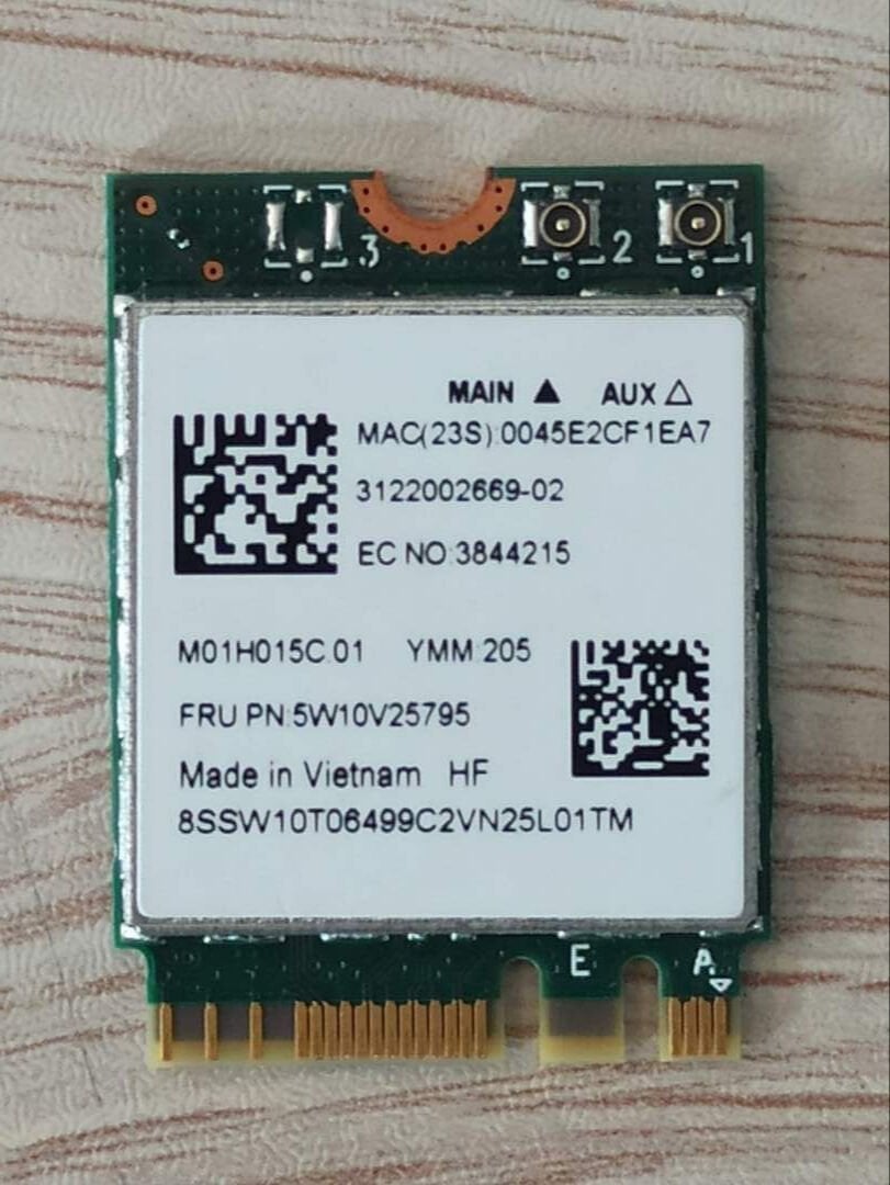 Lenovo IdeaPad 3 15ALC6 Ağ Kartı RTL8822CE