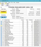 Arızalı Harddisk 1TB Toshiba MQ01ABD100M G003235C