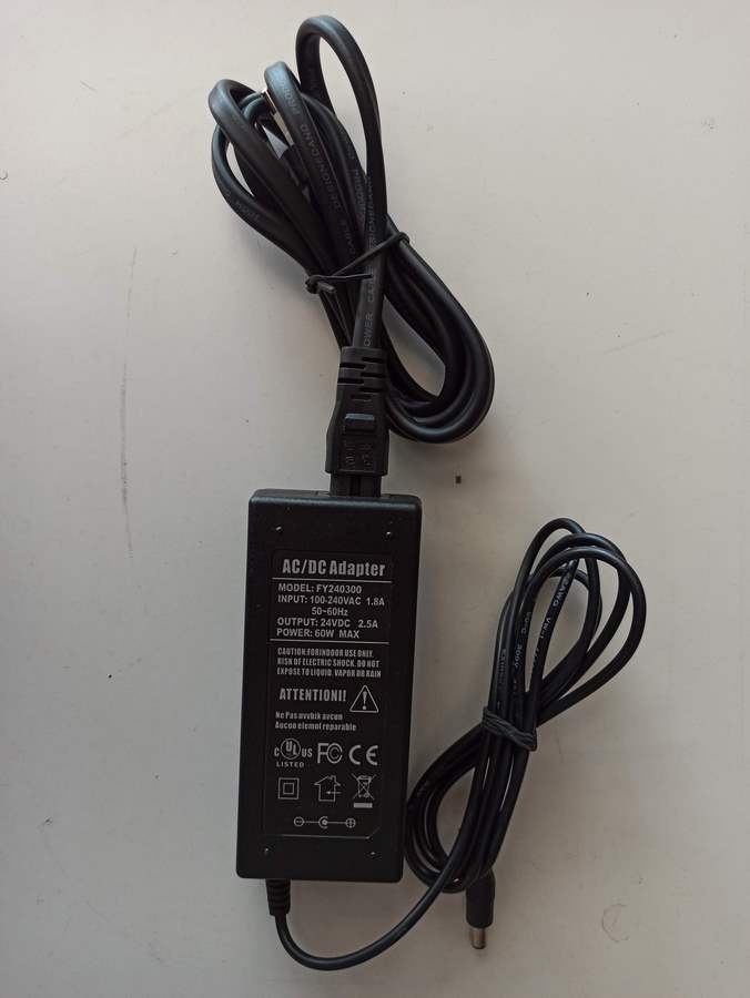 FY240300 24V 2.5A 60W ADAPTÖR 24 VOLT 2.5 AMPER 60 WATT ADAPTÖR
