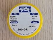 KURTEL LEHİM TELİ 60/40 TIN/LEAD Sn60Pb40 1.20mm 200 GR 1.20 MM LEHİM TELİ