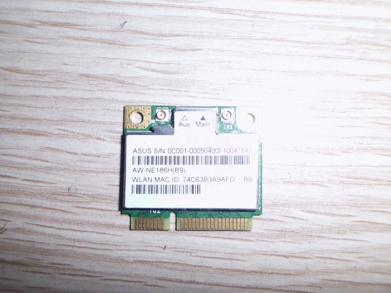 @ORIGINAL X540L X540LJ WIRELESS AĞ KARTI AW-NE186H (B9)