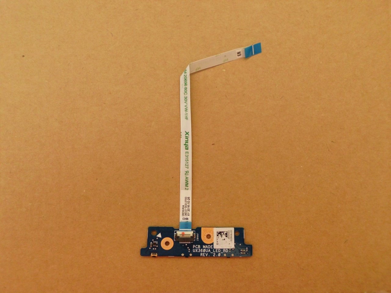 @ORIGINAL Asus UX360 UX360C UX360U UC360CA UX360UA Led Board Güç Tetik Ses UX360UA_LED_BD