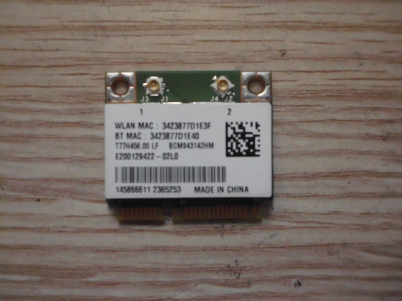 @ORIGINAL SVF1521NSTW SVF152C29W BCM943142HM WIFI + BT