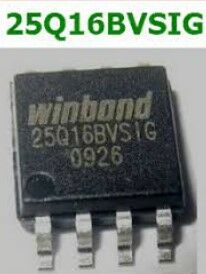 25Q16BVSIG W25Q16BVSIG SOP-8 YONGA SETİ