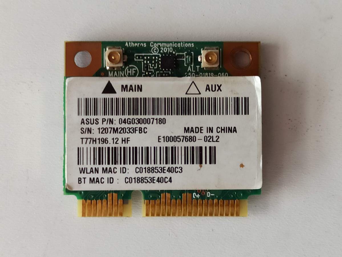@ORIGINAL Asus X54C WIRELESS K54C WIRELESS AR5B195