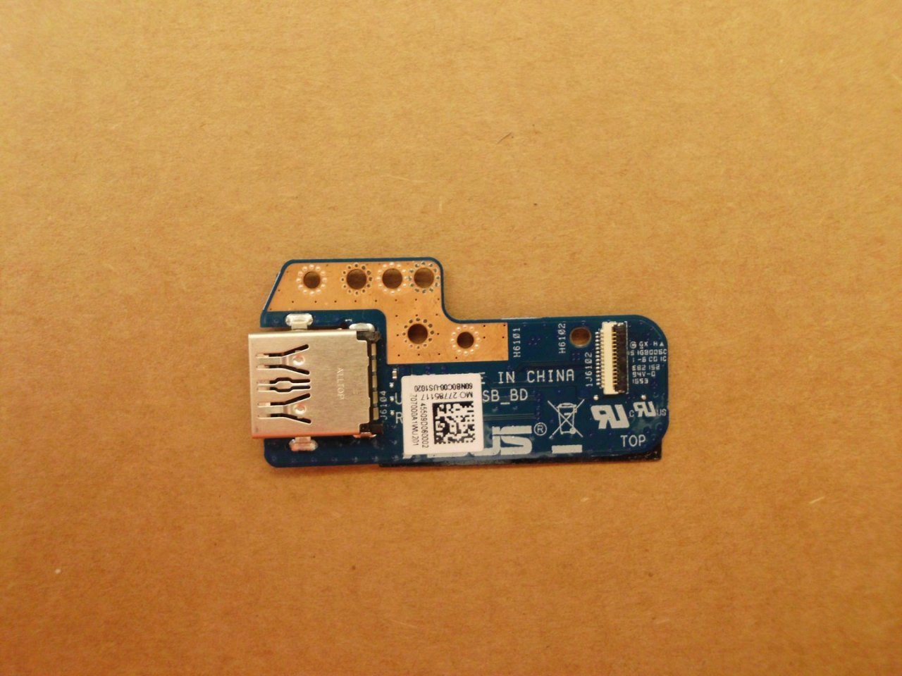 @ORIGINAL Asus UX360 UX360C UX360U UC360CA UX360UA Usb Board