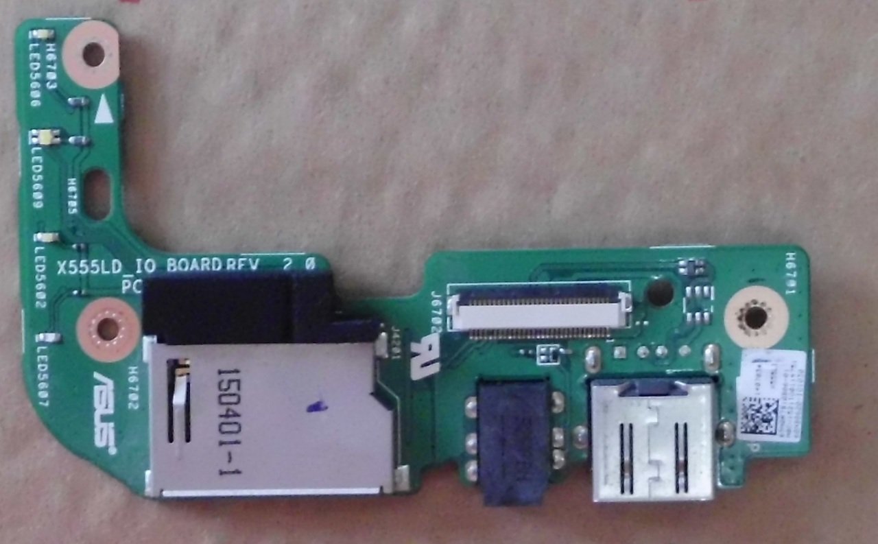 X555 X555L K555 IO Board Usb X555LD_IO Rev 2.0