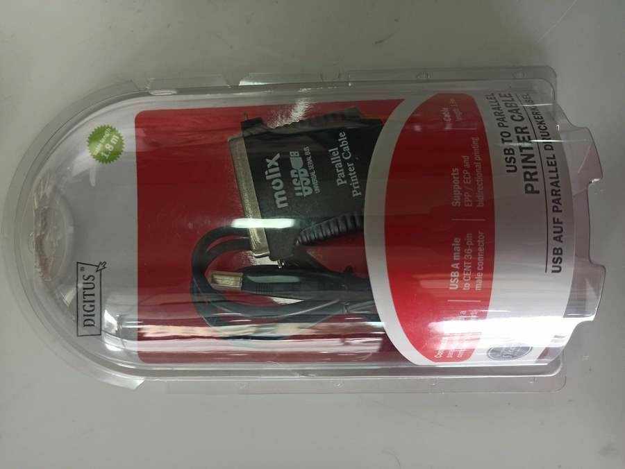 DIGITUS DC-USB-PM1 USB PARALEL YAZICI KABLOSU