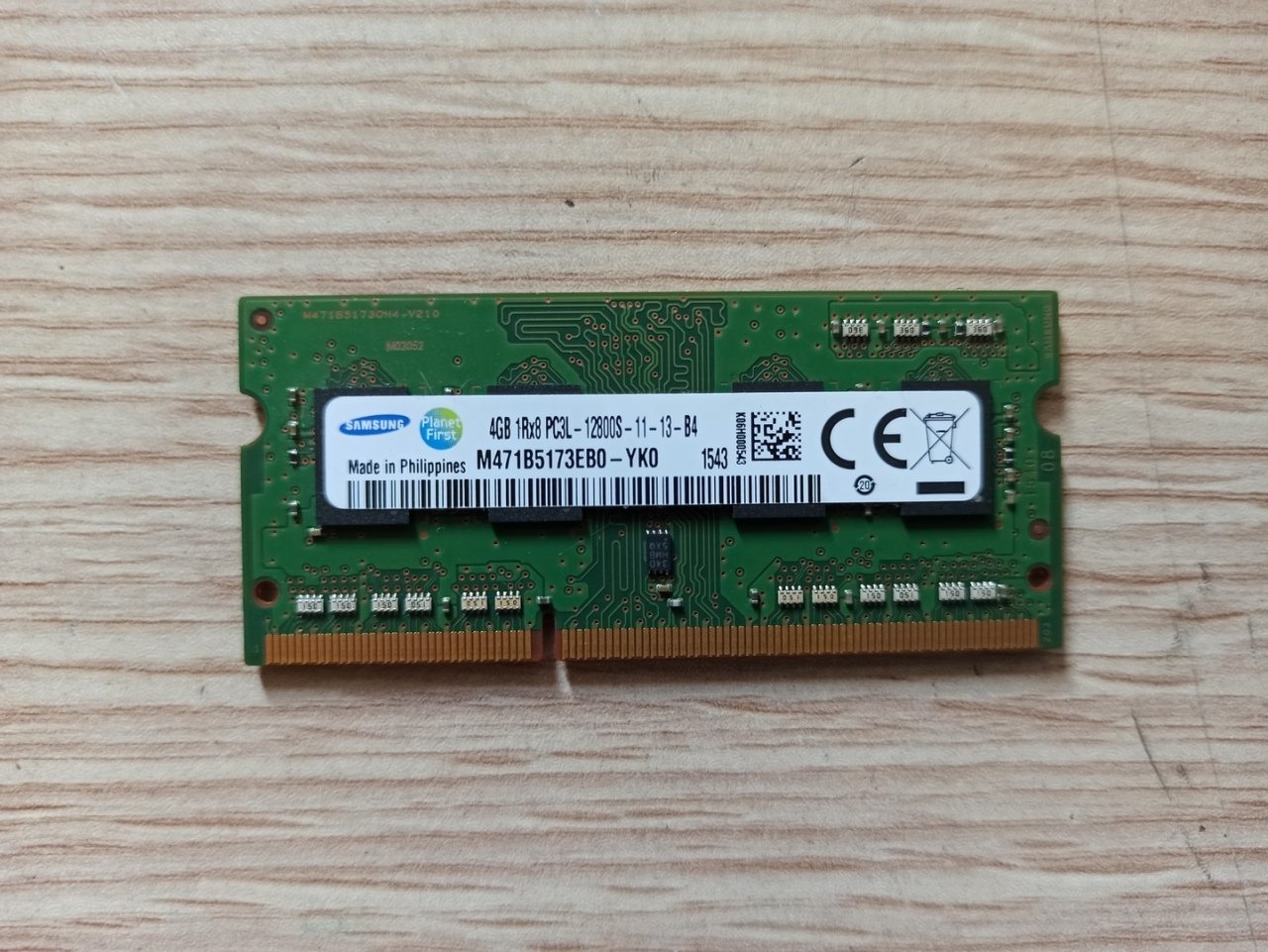 Samsung 4GB 1Rx8 PC3L 12800S 11-13-B4 Laptop Notebook Ram