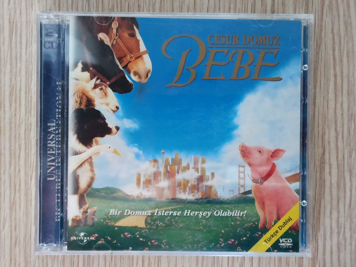 @ORIGINAL Cesur Domuz Babe (1995) Orjinal VCD Film ***ÇOK NADİR FİLM***