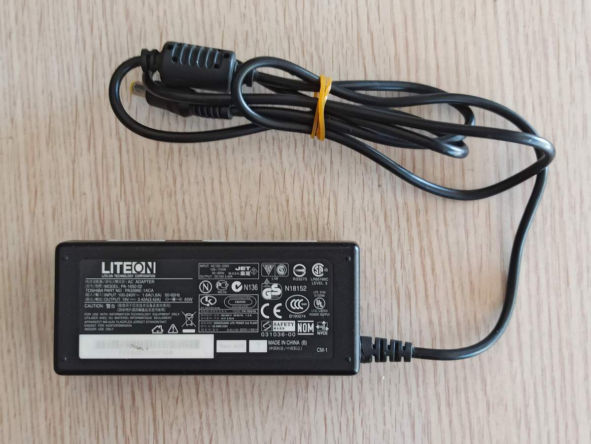 @ORIGINAL PA-1650-02 PA3396E-1ACA ADAPTÖR
