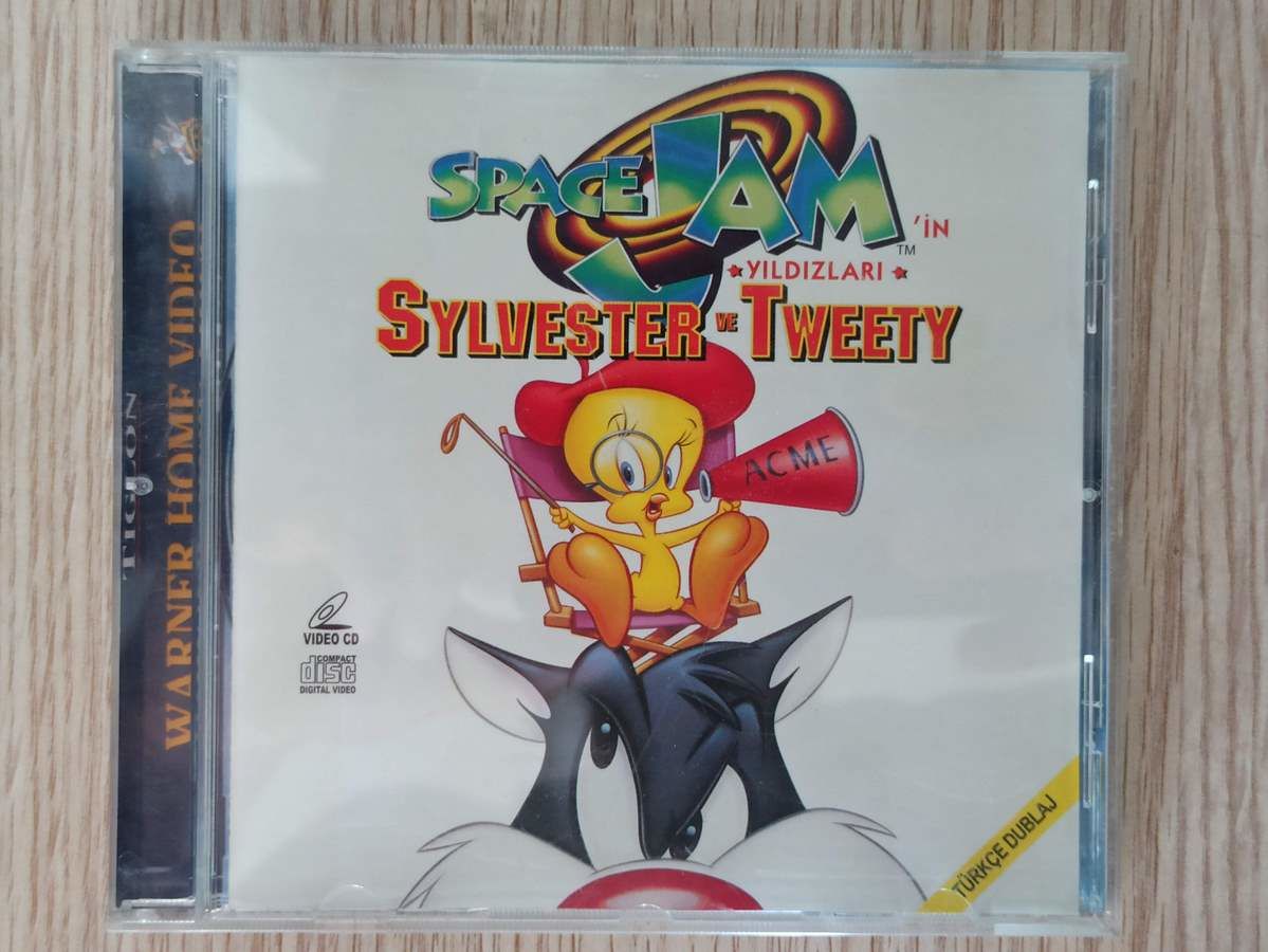 @ORIGINAL Space Jam'in Yıldızları - Sylvester ve Tweety - VCD