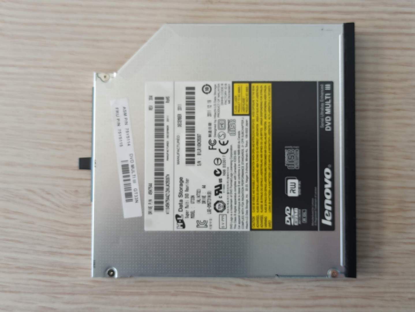 Lenovo T520 DVD RE WRITER GT33N