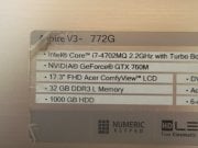 @ORIGINAL V3-772G VA73 ÜST KASA TOUCH PAD PANEL KASA