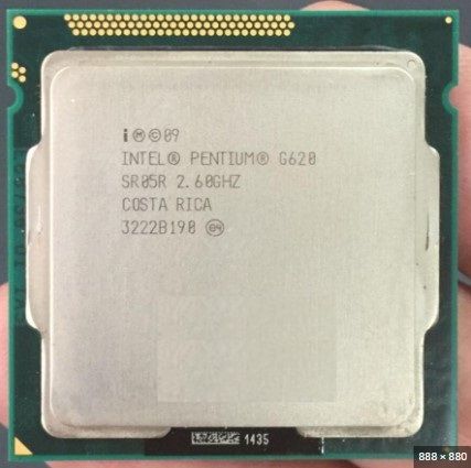 Intel® Pentium® G620 İşlemci 3M Önbellek, 2.60 GHz SR05R