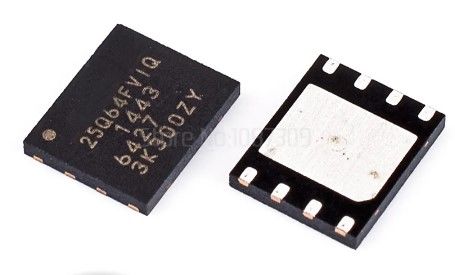 W25Q64FVIQ 25Q64FVIQ QFN-8 Bios Chipset
