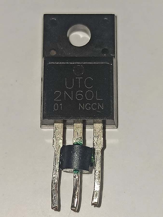 2N60L N-Channel Power Mosfet TO-220F