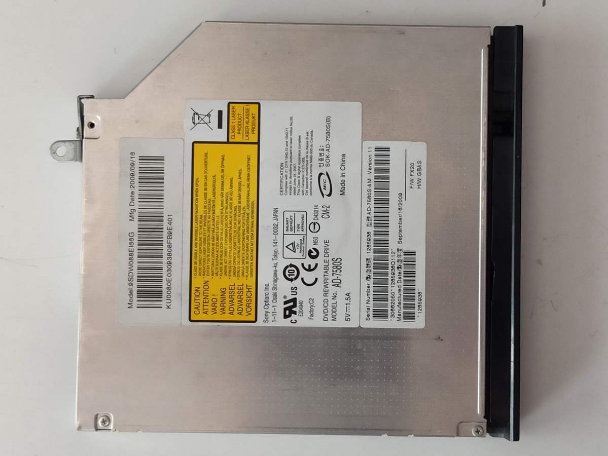 @ORIGINAL ACER 5542 DVD WRITER 5542G DVD WRITER AD-7580S