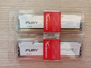 Kingston HyperX Fury White 4+4 8 GB 1600Mhz DDR3 Ram HX316C10FW