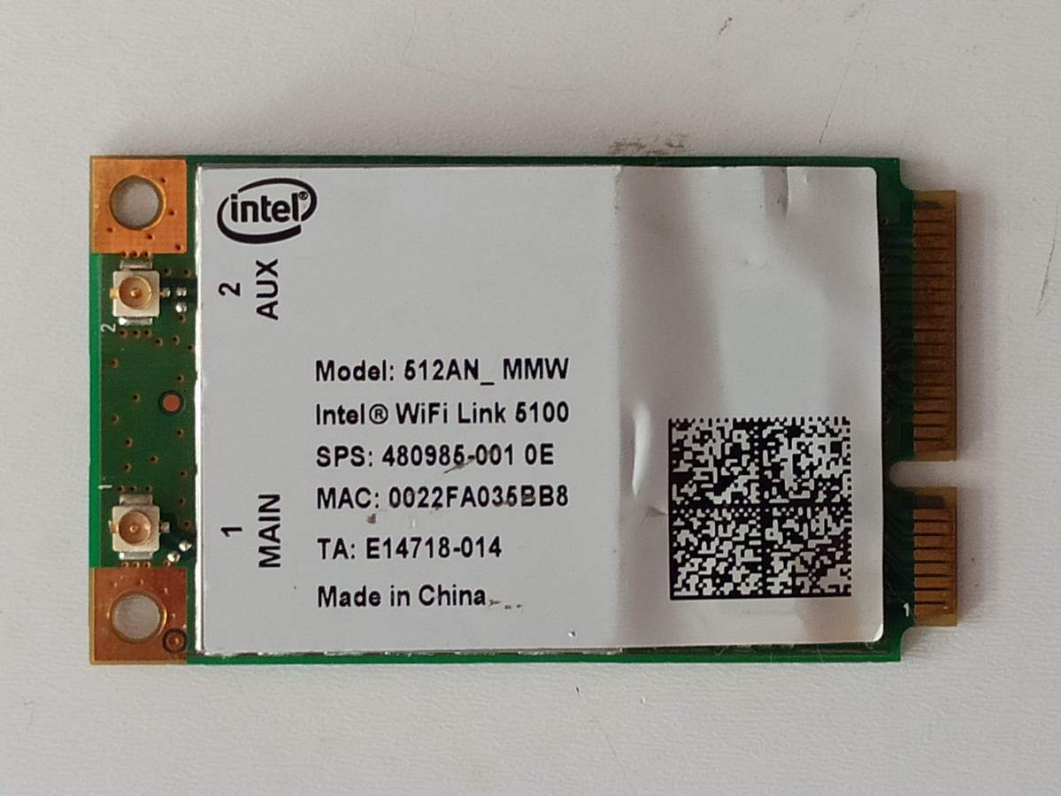 @ORIGINAL ACER 5542 Wireless Kart 5542G Wireless Kart 512AN_MMW WIFI LINK 5100