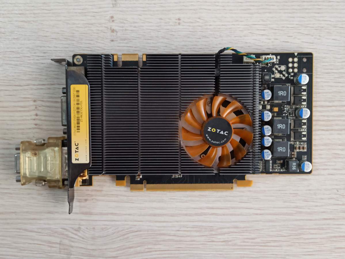 ZOTAC 9800GT SYNERGY ( 256Bit ) 1GB DDR3 TV DVI 16X